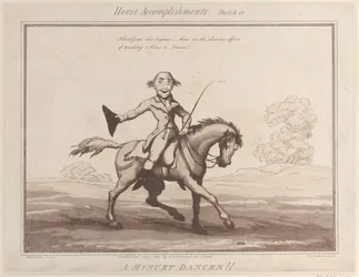Osiągnięcia dla koni, szkic 10: Tancerka menueta !!, 1 sierpnia 1799., 1 sierpnia 1799.