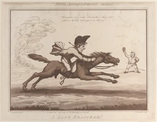 Osiągnięcia koni, szkic 11: Miernik lądowy!!, 1 sierpnia 1799., 1 sierpnia 1799.
