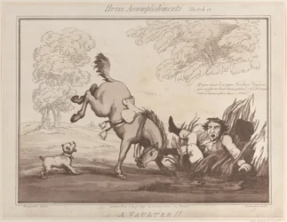 Horse Accomplishments, Szkic 12: Vaulter!!, 1 sierpnia 1799., 1 sierpnia 1799.