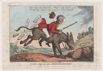 Król Joe na swoim hiszpańskim osiołku, 27 sierpnia 1808 r., 27 sierpnia 1808 r.