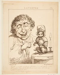 Śmiech Le Brun Travested, czyli karykatury namiętności, 21 stycznia 1800 r.
