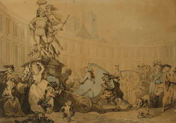 Plac Zwycięstwa w Paryżu, 1784