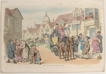 Tabliczka 19, ze Świata w miniaturze, 1816., 1816.