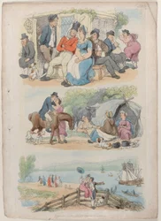 Tablica 4: Rekrutacja, ze świata w miniaturze, 1816., 1816.