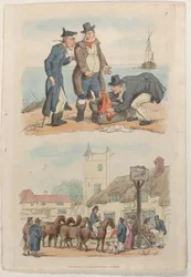 Tablica 7, ze Świata w miniaturze, 1816., 1816.