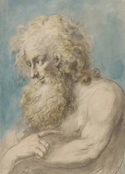 Portret brodatego mężczyzny