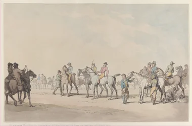 Przygotowanie do wyścigu, 1804., 1804.