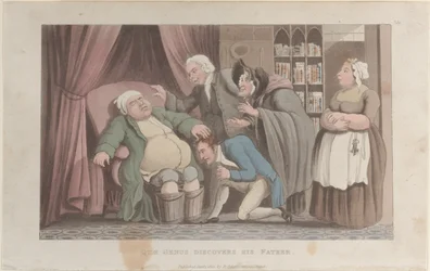 Quae Genus odkrywa swojego ojca, z The History of Johnny Quae Genus, The Li..., 1 stycznia 1822.