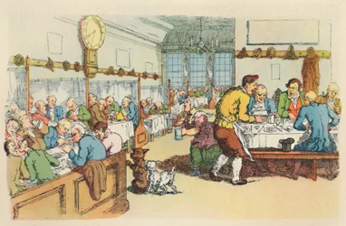 Scena w kawiarni, 1788, 1944.