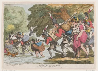 Żołnierze w marcu, 1 kwietnia 1808 r., 1 kwietnia 1808 r.