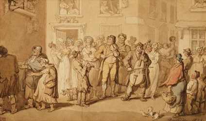 Muzycy uliczni, 1823