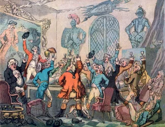 Kolacja, Humory o polowaniu na lisy, 1799.