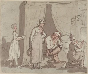Kąpiel stóp (wysychanie)
