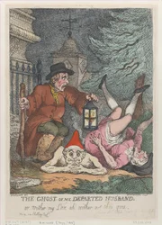 Duch mego zmarłego męża, lub więdnij moją miłość, więdniesz odszedłeś, kwiecień 1 kwietnia 1808 r.