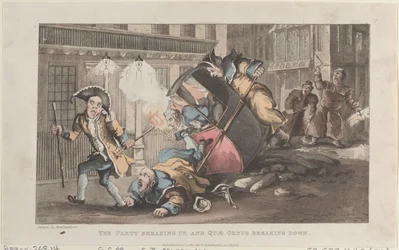 Zerwanie partii i zerwanie Quae Genus, z Historii Jana..., 1 grudnia 1821 r.