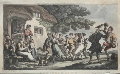 Wielebny dr Syntax Rural Sport, 1813.