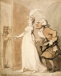 „Dotyk za dotyk, czyli lekarka w pełnej praktyce”, lata 1790