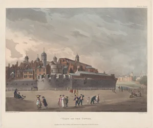 Widok na wieżę, 1 października 1809 r., 1 października 1809 r.
