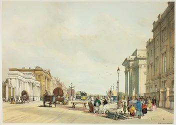 Hyde Park Corner, płyta piętnasta z Original Views of London as It