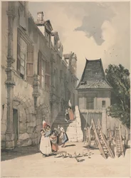 Opactwo św. Amanda, Rouen, 1839.
