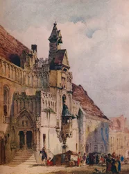 Ratusz, St Omer, 1867