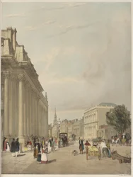 London As It Is: Board of Trade, Whitehall, z Downing Street