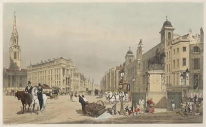 Londyn taki, jaki jest: wejście do Strand, z Charing Cross