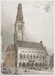 Malownicza architektura w Paryżu, Gandawie, Antwerpii, Rouen: L