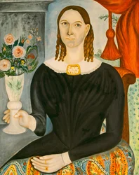 Eliza Welch Stone, ok. 1845 (olej na płótnie)