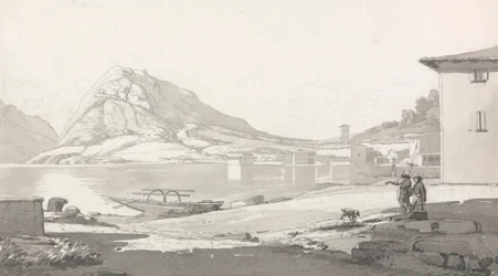 Miasto i jezioro Lugano