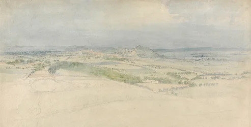 Odległy widok Edynburga
