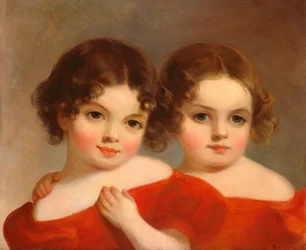 Siostry Leland, ok. 1830 (olej na płótnie)