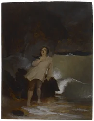 Wrak statku Robinson Crusoe, ok. 1856 r.