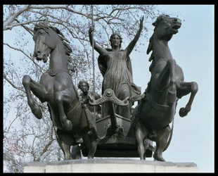 Boadicea, lata 50. XIX wieku (brąz) (patrz także 33580)