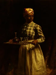 Służąca pokojówka, 1890