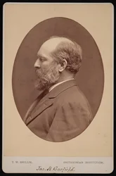 Portret Jamesa Abrama Garfielda 1831-1881, czerwiec 1880.