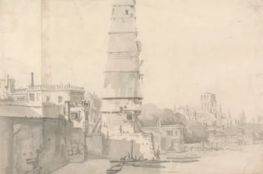 Widok Waterhouse i Old St. Paul