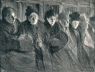 Wewnątrz tramwaju, 1896, 1898