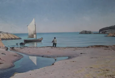 Odcinek plaży w Ula