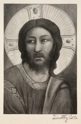 Starzy włoscy mistrzowie: Głowa Chrystusa, 1888-1892.
