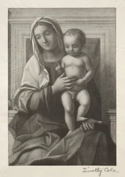 Starzy włoscy mistrzowie: Madonna z Dzieciątkiem, 1888-1892.