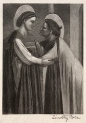Starzy włoscy mistrzowie: Maria i Elżbieta, 1886.