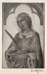 Starzy mistrzowie włoscy: św. Katarzyna Aleksandryjska, 1888-1892.