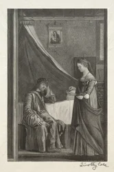 Starzy Włoscy Mistrzowie: Św. Urszula z Ojcem, 1888-1892.