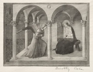 Starzy włoscy mistrzowie: Zwiastowanie, 1888-1892.