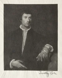 Starzy włoscy mistrzowie: Człowiek w rękawiczkach, 1887.