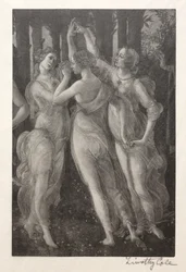 Starzy włoscy mistrzowie: Trzy Gracje, 1888-1892.