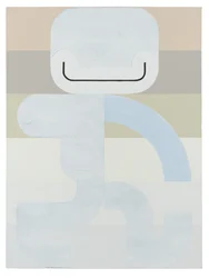 Snow Boy, 2018 (lateks i emalia na płótnie)