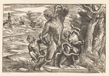 Karykatura o Grupie Laokoona