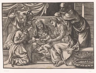 Mistyczne małżeństwo św Katarzyny